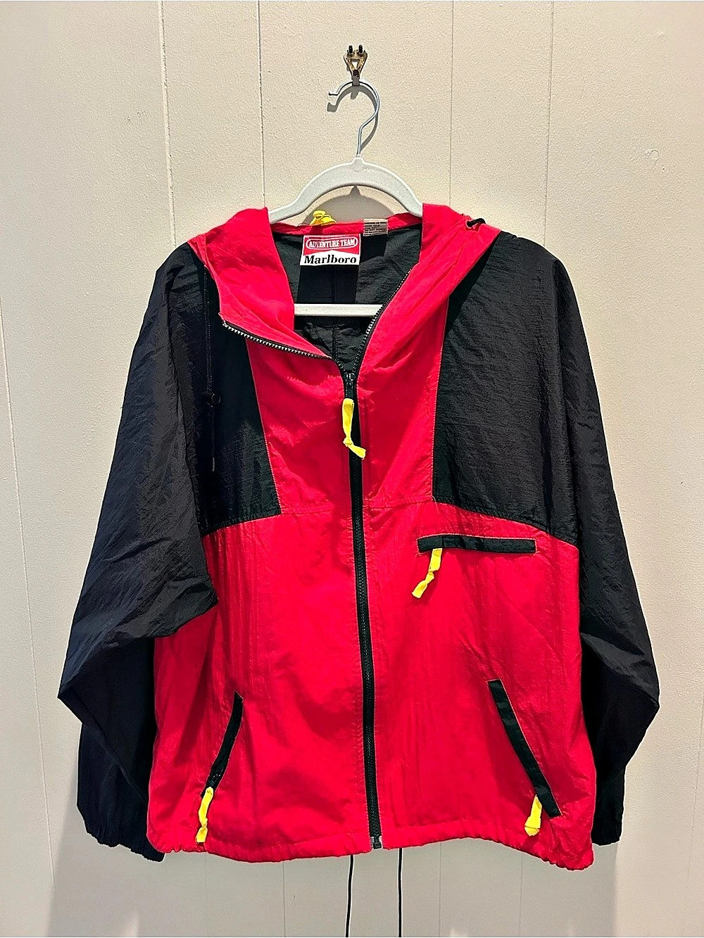 Marlboro Adventure Team Color Block Windbreaker Jacket